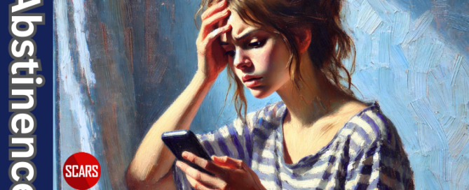 Abstinence for Scam Victims - A Requirement For Healing - 2023-2026 - on SCARS Institute ScamsNOW.com - The Magazine of Scams, Scam Victims, and Scam Psychology