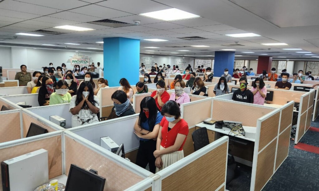 Indian Scammer Call Center Shut Down 84 Arrested