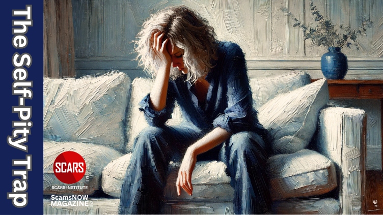 The Self-Pity Trap & How To Overcome It - on ScamsNOW.com
