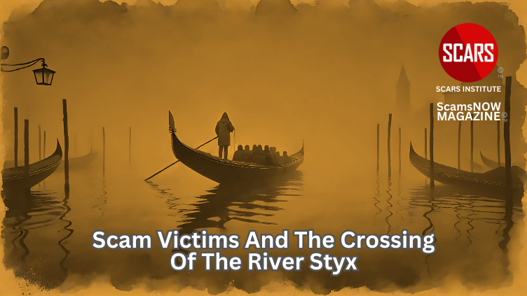 Scam Victims And The Crossing Of The River Styx - An Interpretation Of The Recovery Process - 2023 - on SCARS Institute ScamsNOW.com - The Magazine of Scams