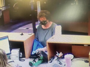 A Desperate Scam Victim - Ann Mayers - Becomes A Bank Robber - 2024 - on SCARS ScamsNOW.com - Photo Source: Fairfield Township Ohio USA Police Department