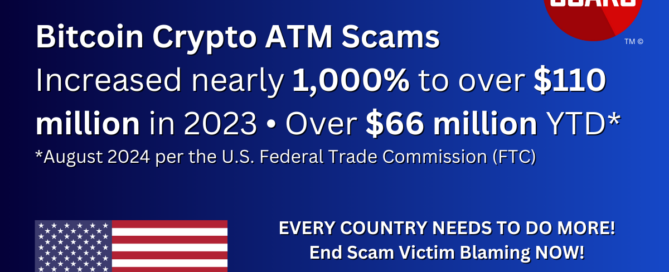 Massive Increase in Losses with Bitcoin ATM Scams - 2024 - on SCARS Institute ScamsNOW.com - The Magazine of Scams Fraud and Cybercrime