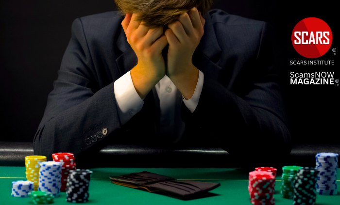 A Philosophical Comparison Between Gambling and Scam Victims - 2024 - on SCARS Institute ScamsNOW.com - The Magazine of Scams Fraud and Cybercrime