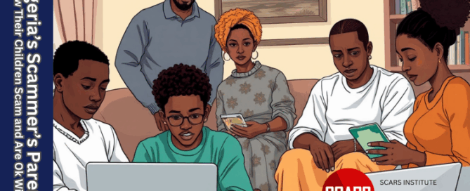 61% of Nigeria's Scammer's Parents Know Their Children Scam and Are Ok With It - 2024 - on SCARS Institute ScamsNOW.com - The Magazine of Scams, Scam Victims, and Scam Psychology