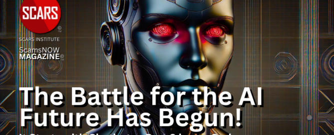 The Battle for the AI Future Has Begun! It Starts with Chatbots - Part 3 - 2024 - on SCARS Institute ScamsNOW.com - The Magazine of Scams Fraud and Cybercrime