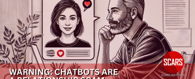 Chatbots ARE a Relationship Scam - Chatbot Part 5 - 2024 - on SCARS Institute ScamsNOW.com - The Magazine of Scams Fraud and Cybercrime