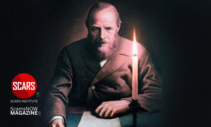 Dostoevsky’s Views on Pain and Suffering and Their Impact on Scam Victims - 2024 - on SCARS Institute ScamsNOW.com - The Magazine of Scams Fraud and Cybercrime