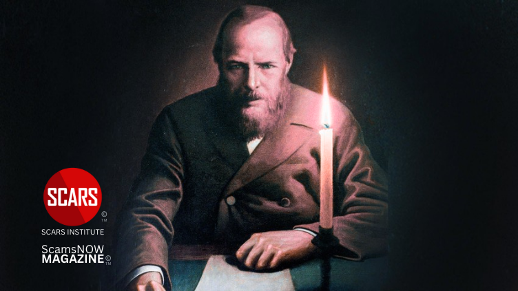 Dostoevsky’s Views on Pain and Suffering and Their Impact on Scam Victims - 2024 - on SCARS Institute ScamsNOW.com - The Magazine of Scams Fraud and Cybercrime