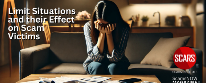 Limit Situations and their Effect on Scam Victims-Survivors - 2024 - on SCARS Institute ScamsNOW.com - The Magazine of Scams Fraud and Cybercrime