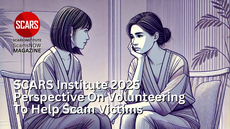 SCARS Institute 2025 Perspective on Volunteering to Help Scam Victims - on SCARS Institute ScamsNOW.com - The Magazine of Scams