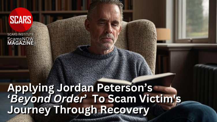 Applying Beyond Order by Jordan Peterson to the Scam Victim's Journey Through Recovery - 2024 - on SCARS Institute ScamsNOW.com - The Magazine of Scams