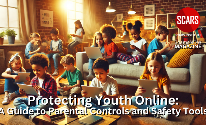 Protecting Youth Online: A Guide to Parental Controls and Safety Tools - 2024 - on SCARS Institute ScamsNOW.com - The Magazine of Scams