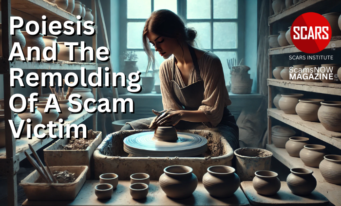 Poiesis - The Philosophy of Building a New Life After the Scam for Scam Victims - 2024 - on SCARS Institute ScamsNOW.com - The Magazine of Scams