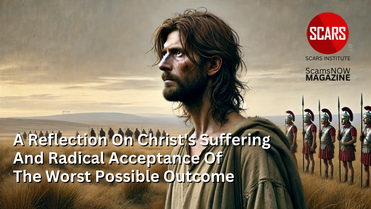 A Reflection on Christ's Suffering and Radical Acceptance of the Worst Possible Outcome - 2025 - on SCARS Institute ScamsNOW.com - The Magazine of Scams