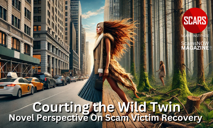 Courting the Wild Twin - a Novel Perspective on the Duality of Scam Victim Recovery - 2025 - on SCARS Institute ScamsNOW.com - The Magazine of Scams