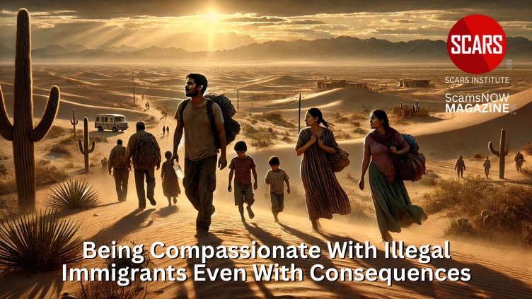 We Must Be Compassionate with Illegal Immigrants Even When There are Consequences - an Editorial - 2025 - on SCARS Institute ScamsNOW.com - The Magazine of Scams