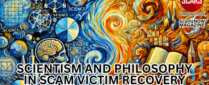 Scientism and Philosophy in Scam Victim Recovery - 2025 - on SCARS Institute ScamsNOW.com - The Magazine of Scams
