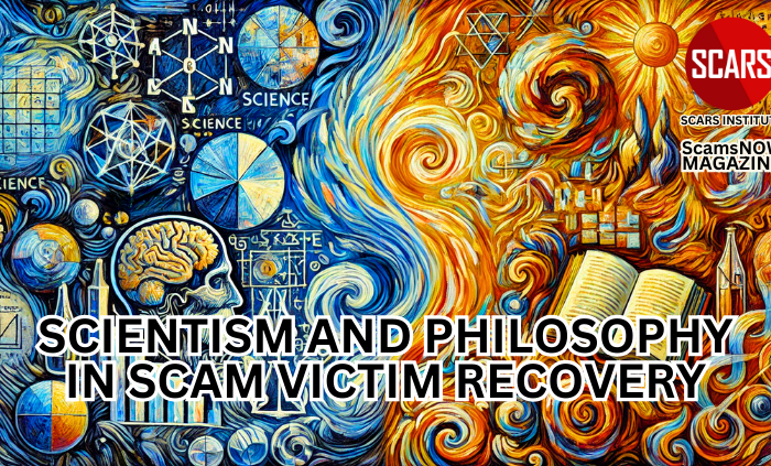 Scientism and Philosophy in Scam Victim Recovery - 2025 - on SCARS Institute ScamsNOW.com - The Magazine of Scams