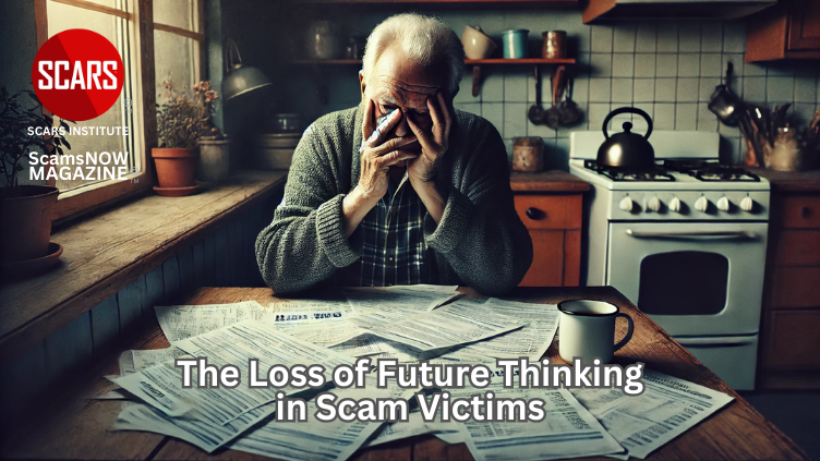 The Loss of Future Thinking in Scam Victims and How to Regain It through Recovery - 2025 - on SCARS Institute ScamsNOW.com - The Magazine of Scams