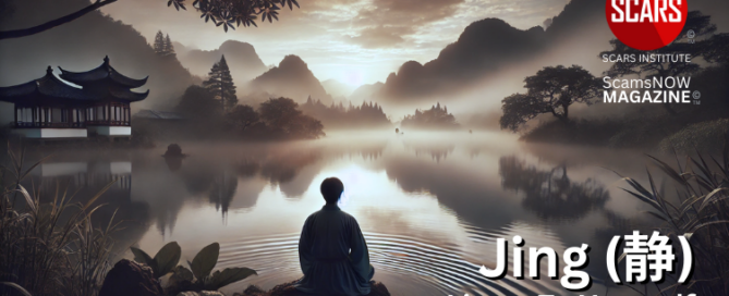 Jing (静) - the Silence that lets You Listen to Yourself for Scam Victim Recovery - 2025 - on SCARS Institute ScamsNOW.com - The Magazine of Scams