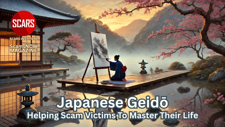 Japanese Geidō: Helping Scam Victims to Master Their Life and Art - 2025 - on SCARS Institute ScamsNOW.com - The Magazine of Scams