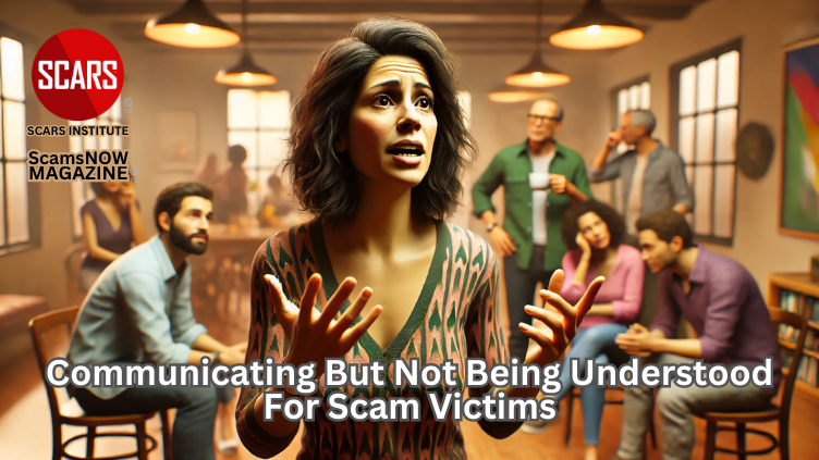 Communicating But Not Being Understood for Scam Victims - 2025 - on SCARS Institute ScamsNOW.com - The Magazine of Scams