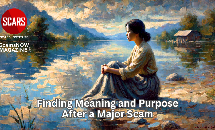 Finding Meaning and Purpose After a Major Scam for Scam Victims - 2025 - on SCARS Institute ScamsNOW.com - The Magazine of Scam