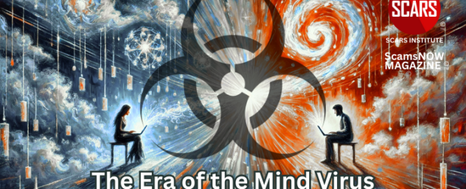 The Era of the Mind Virus a Global Contagion Affecting All of Us! - 2025 - on SCARS Institute ScamsNOW.com - The Magazine of Scam