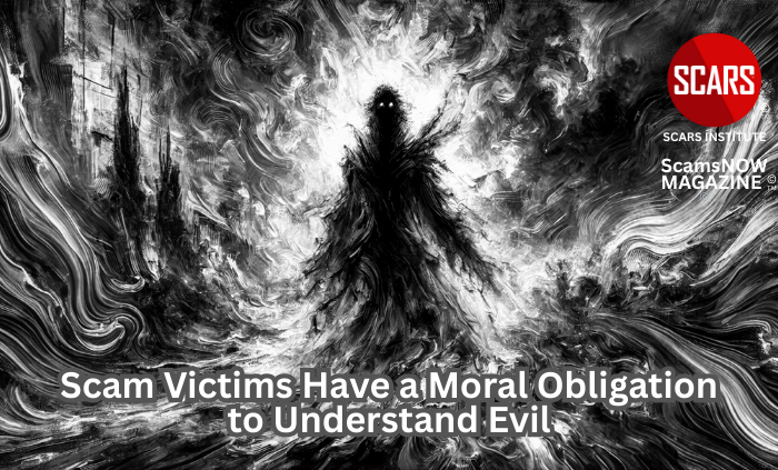 Understanding Jordan B. Peterson's Views on Evil: Scam Victims Have a Moral Obligation to Understand Evil - 2025 - on SCARS Institute ScamsNOW.com - The Magazine of Scam