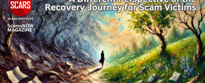 A Different Perspective of the Recovery Journey for Scam Victims - 2025 - on SCARS Institute ScamsNOW.com - The Magazine of Scam