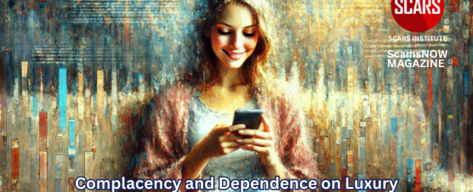 Complacency and Dependence on Luxury Fuels Vulnerability in Scam Victims - 2025 - on SCARS Institute ScamsNOW.com - The Magazine of Scam