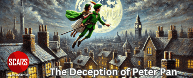 The Deception of Peter Pan - A New View of a Favorite Story - 2025 - on SCARS Institute ScamsNOW.com - The Magazine of Scam