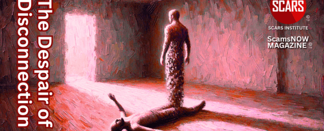 The Despair of Disconnection in Scam Victims - 2025 - on SCARS Institute ScamsNOW.com - The Magazine of Scam