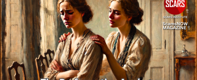 The Performative Apology - Empty Apologies and Hidden Blame: What Scam Victims Should Know About Social Sympathy - 2025 - on SCARS Institute ScamsNOW.com - The Magazine of Scam