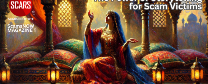 The Power of Storytelling for Scam Victims Working through Their Recovery - 2025 - on SCARS Institute ScamsNOW.com - The Magazine of Scam