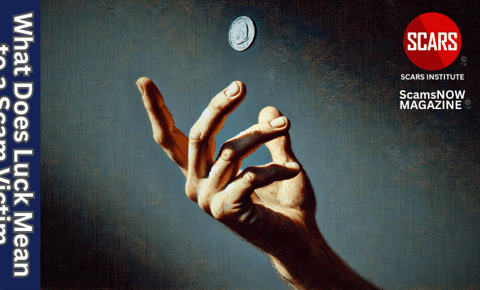 What Does Luck Mean to a Scam Victim - 2025 - on SCARS Institute ScamsNOW.com - The Magazine of Scam