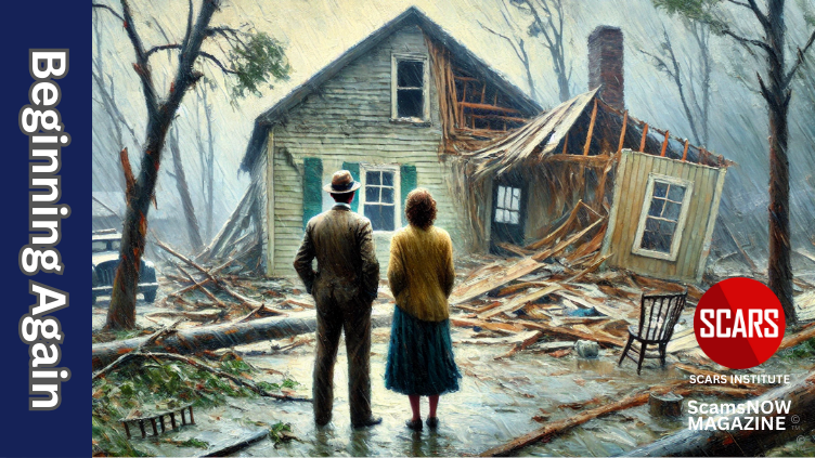 Beginning Again and Scam Victim Recovery -2025 - on SCARS Institute ScamsNOW.com - The Magazine of Scam