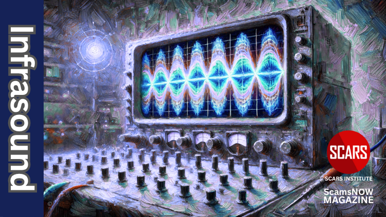Infrasound - Possible New Tool for Scammers to Improve Grooming, Manipulation, and Control of Scam Victims - 2025 - on SCARS Institute ScamsNOW.com - The Magazine of Scams, Scam Victims, and Scam Psychology
