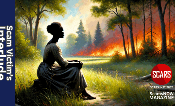 Scam Victim's Interlude - A Pause in the Scam Victims Journey - 2025 - on SCARS Institute ScamsNOW.com - The Magazine of Scams, Scam Victims, and Scam Psychology