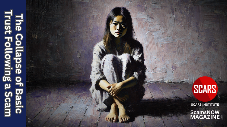 The Collapse of Basic Trust Following a Scam - 2025 - on SCARS Institute ScamsNOW.com - The Magazine of Scam