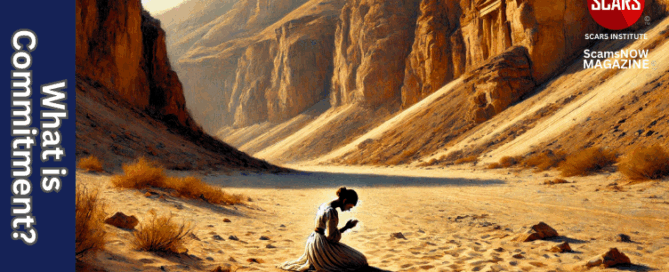 What is Commitment? 2025 - on SCARS Institute ScamsNOW.com - The Magazine of Scams, Scam Victims, and Scam Psychology