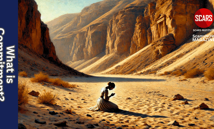 What is Commitment? 2025 - on SCARS Institute ScamsNOW.com - The Magazine of Scams, Scam Victims, and Scam Psychology
