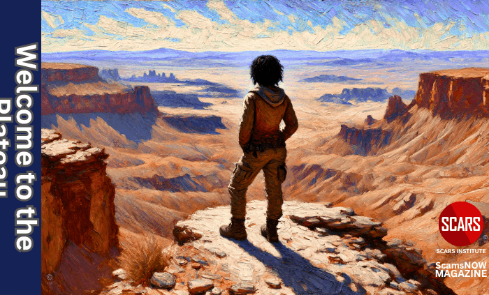 Scam Victim Recovery Plateauing - There is Still More to Climb - 2025 - on SCARS Institute ScamsNOW.com - The Magazine of Scams, Scam Victims, and Scam Psychology