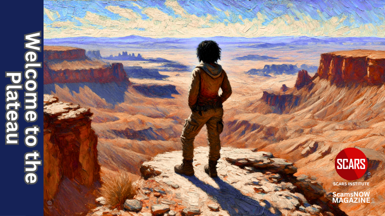 Scam Victim Recovery Plateauing - There is Still More to Climb - 2025 - on SCARS Institute ScamsNOW.com - The Magazine of Scams, Scam Victims, and Scam Psychology