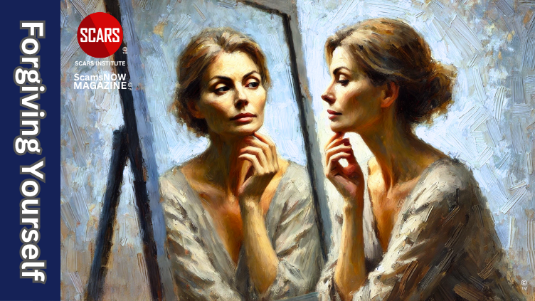 Forgiving Yourself After Surviving a Romance or Investment Scam - 2025 - on SCARS Institute ScamsNOW.com - The Magazine of Scams, Scam Victims, and Scam Psychology