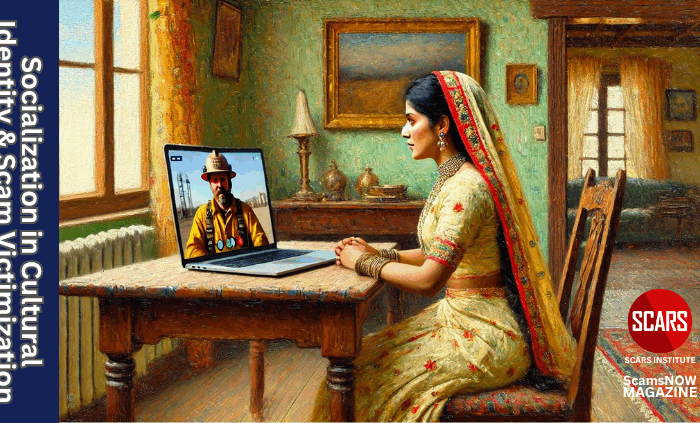 Socialization in Cultural Identity and Scam Victimization - 2025 - on SCARS Institute ScamsNOW.com - The Magazine of Scams, Scam Victims, and Scam Psychology