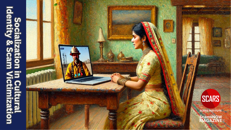 Socialization in Cultural Identity and Scam Victimization - 2025 - on SCARS Institute ScamsNOW.com - The Magazine of Scams, Scam Victims, and Scam Psychology