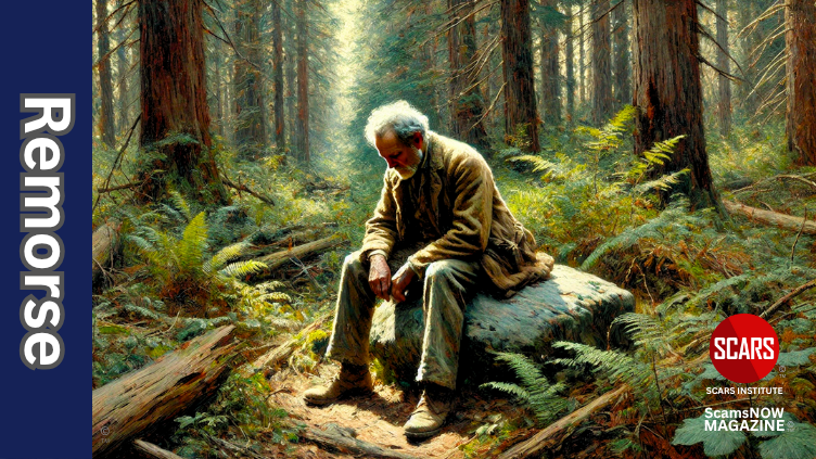 Scam Victim Remorse - 2025 - on SCARS Institute ScamsNOW.com - The Magazine of Scams, Scam Victims, and Scam Psychology