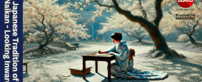 Japanese Tradition of Naikan - Looking Inward - 2025 - on SCARS Institute ScamsNOW.com - The Magazine of Scams, Scam Victims, and Scam Psychology