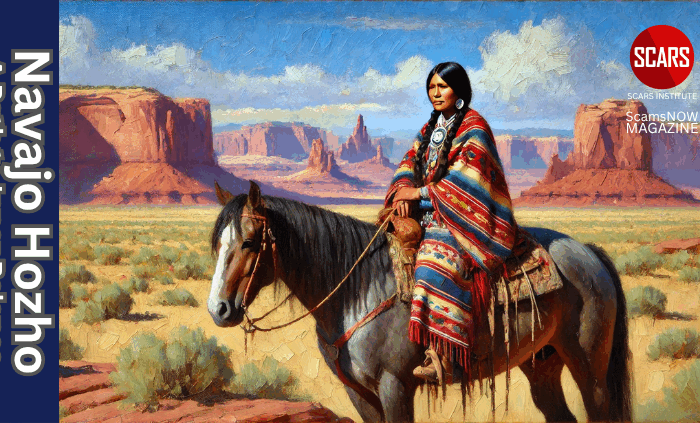 The Native American Navajo Concept of Hozho - A Path to Inner Balance - 2025 - on SCARS Institute ScamsNOW.com - The Magazine of Scams, Scam Victims, and Scam Psychology